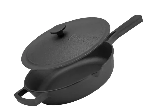 Sartén con Mango Hierro con Tapa 26cm BRIZOLL